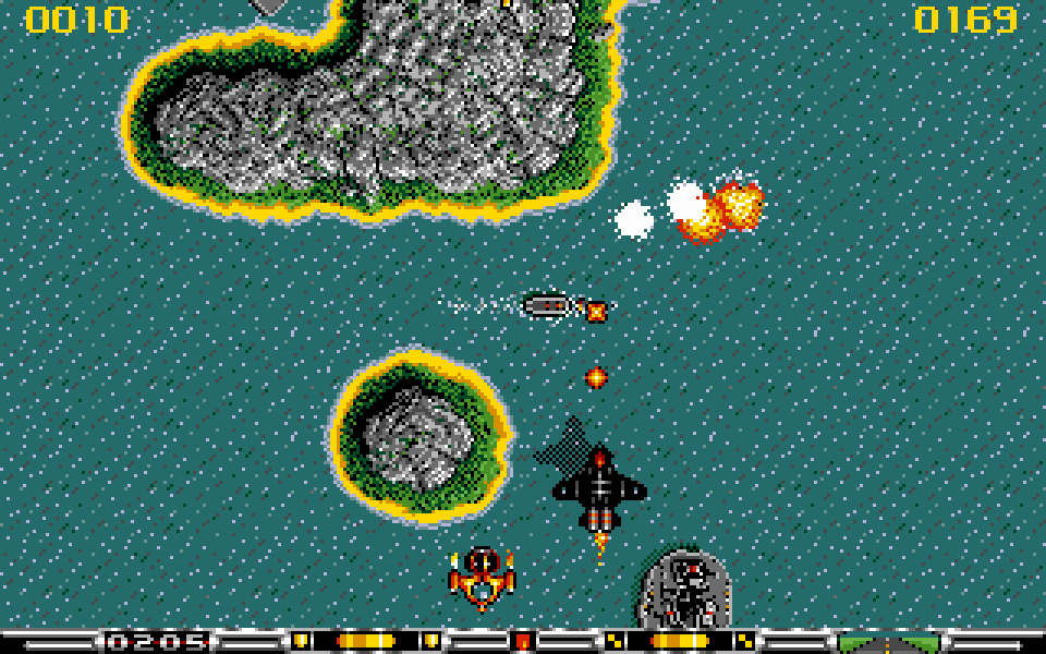 Black Hornet atari screenshot
